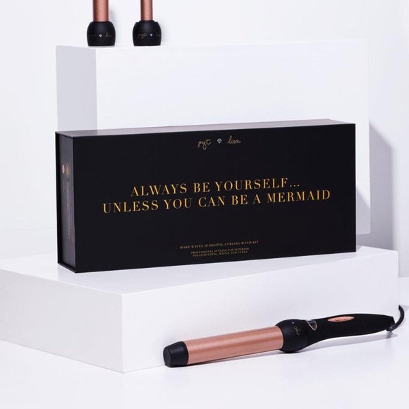 PYT 3P All Curls Digital Curling Set - Rose Gold - Picture 2 of 3